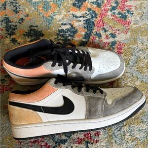 Nike Air Jordan 1 SE Low Suede and Leather